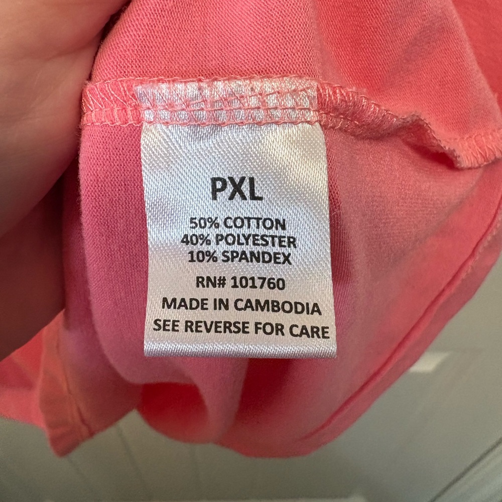 Casey Key Pink Flamingo Graphic T-Shirt. Size PXL. - Picture 6 of 8
